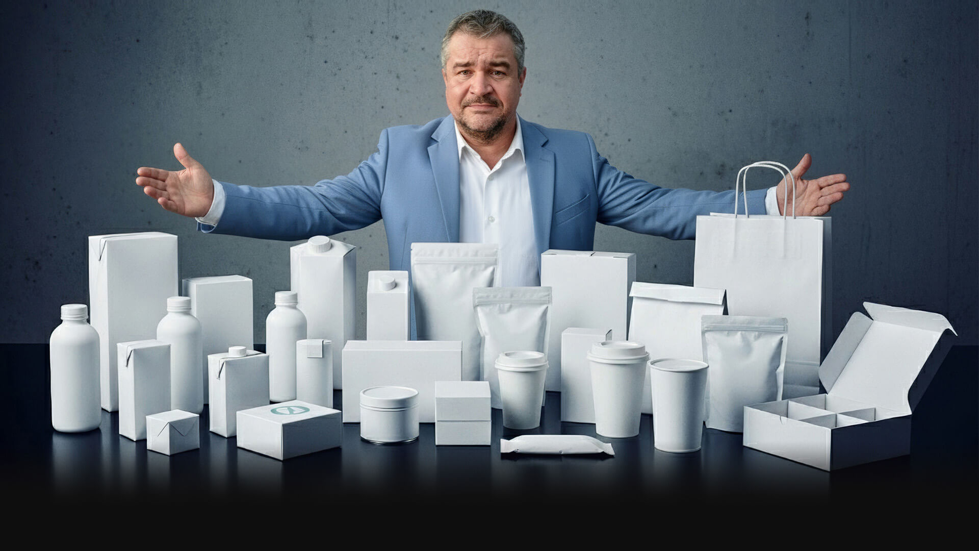 Mockups 3D de Embalagem - Simulações 3D de produtos - Mockup Digital 3D - Embalagem 3D- Comerciais de Produto